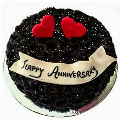 Buy/Send Happy Anniversary Heart Shaped Cake- 1 Kg Online- FNP