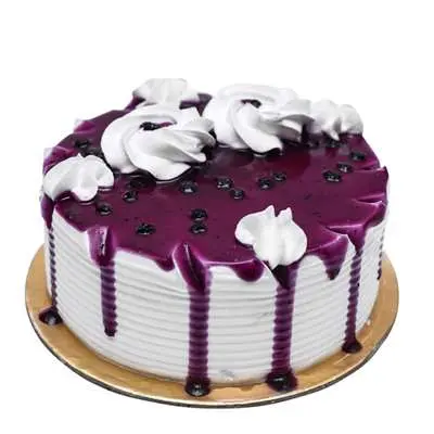 Vanilla Blueberry Cake