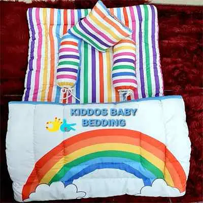 Rainbow Kids Baby Bedding Set