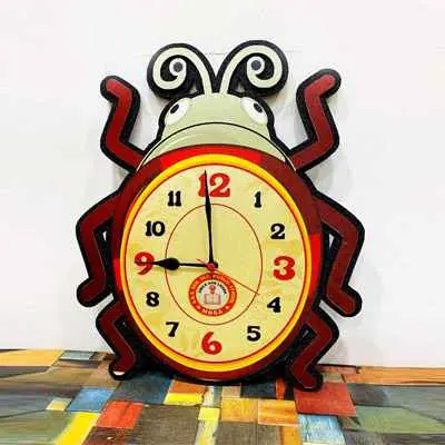 Cockroach Kids Wall clock