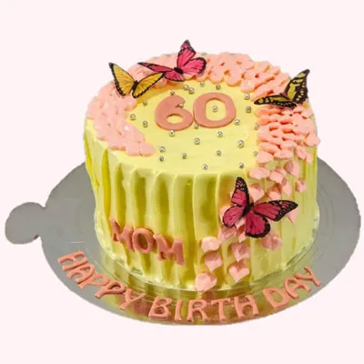 60th Birthday Topper (black and gold) Happy Birthday cake topper-mncb.edu.vn