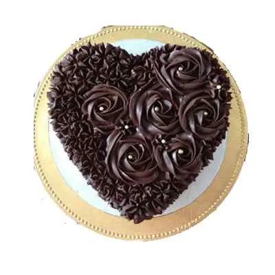Marvellous Heart Chocolate Cake