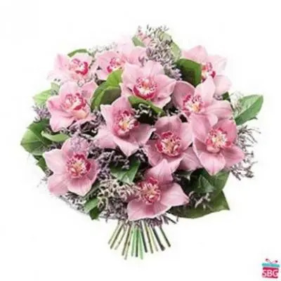 Pink Orchid Bouquet