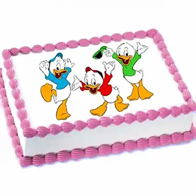 Donald Duck Photo Cake