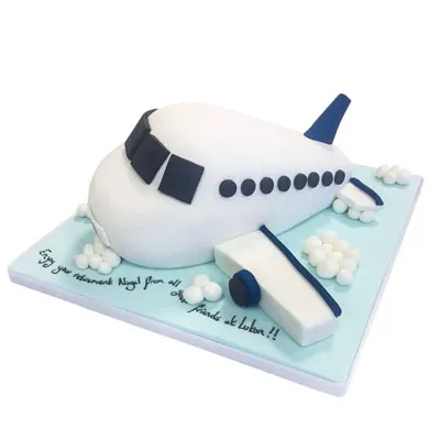 Vanilla Airplane Cake
