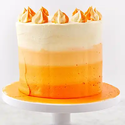 Orange Cake Birthday