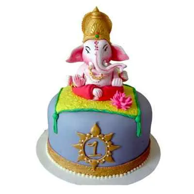 Ganesha Diwali Cake