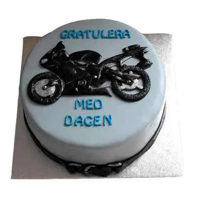 Delicious Cake for a Biker