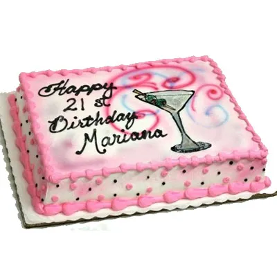 Birthday 21st Cake