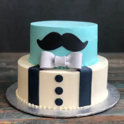 Gentleman Birthday Cake