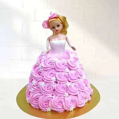 Birthday Cake for Barbie Doll