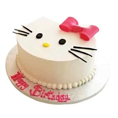 Flavoursome Hello Kitty Cake