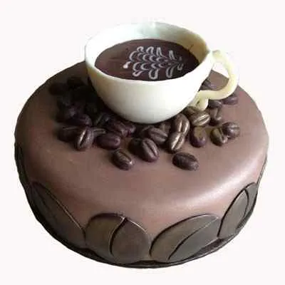 Cup Of Cappuccino Cake