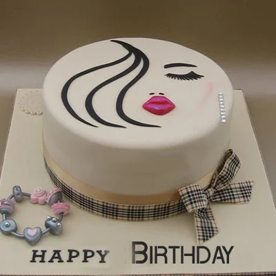 Happy Birthday Wishes Cake for Girls
