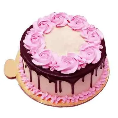 Rose Design Cake