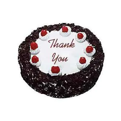 Black Forest Thank You Cake