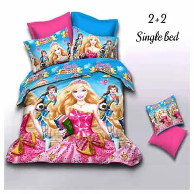 Barbie Printed Bedsheet
