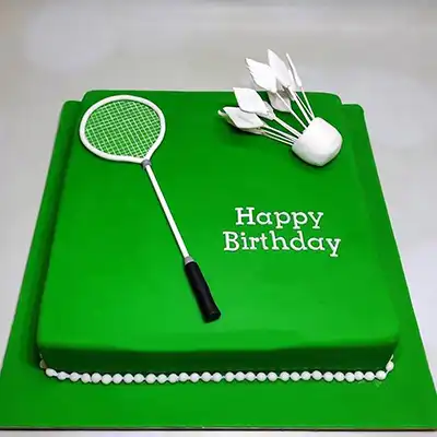 Badminton Cake Design