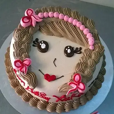 Cute Girl Cake