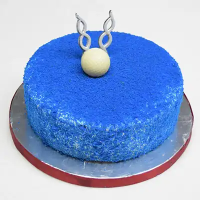 Blue Velvet Flavor Cake