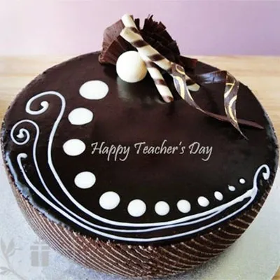 Chocolate Truffle Cake for Teachers Day