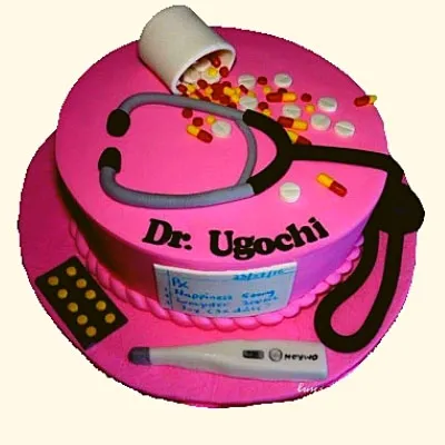 Doctor Themed Cake