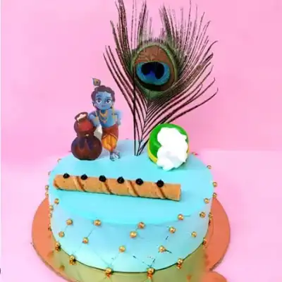 Little Krishna Cake Design