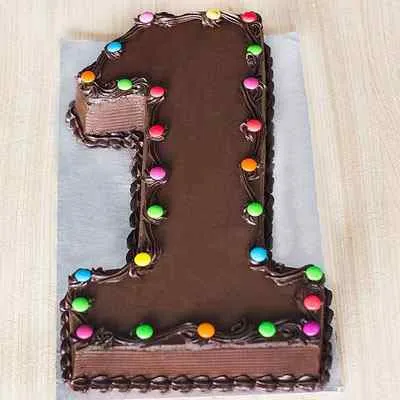 Number 1 Chocolate Cake