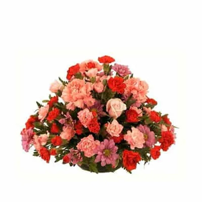 Mixed Flower Elegant Basket
