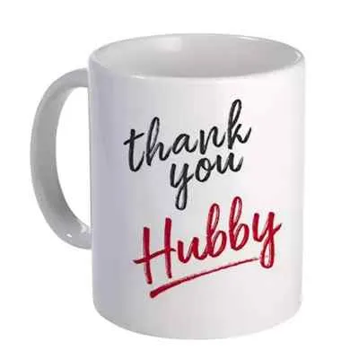 Thank You Hubby Mug