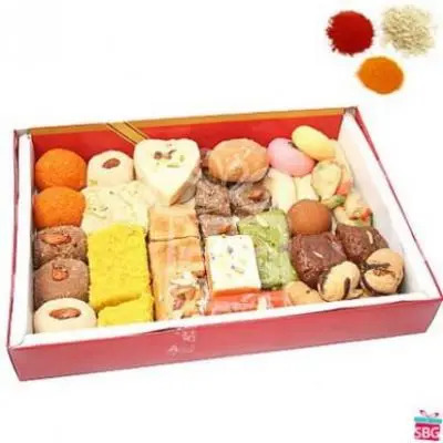 Mix Sweets With Rolli Tikka