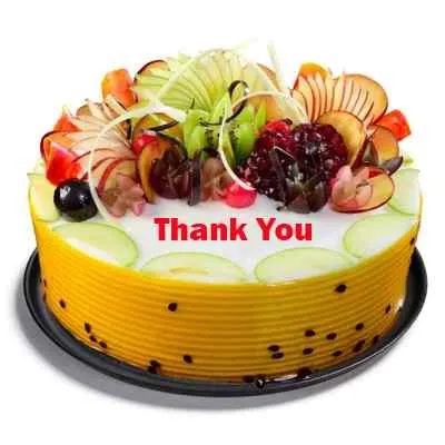Thank You Fruit Cake