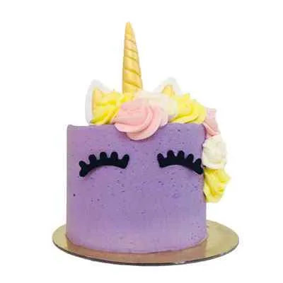 Purple Unicorn Cake