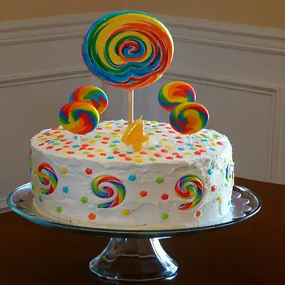 DIY Candy Cake for Under $20 - Make A Mom Smile