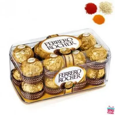 16 Pcs Ferrero Rocher With Rolli Tikka