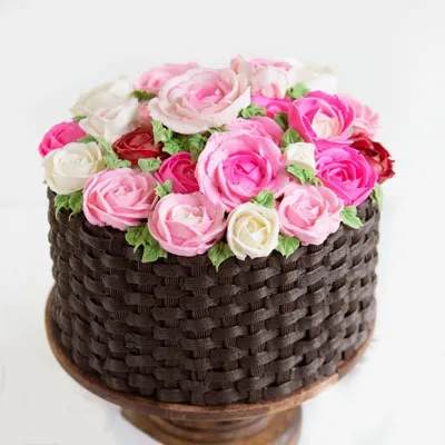 Basket Design Cake