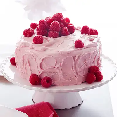 Strawberry Raspberry Cake