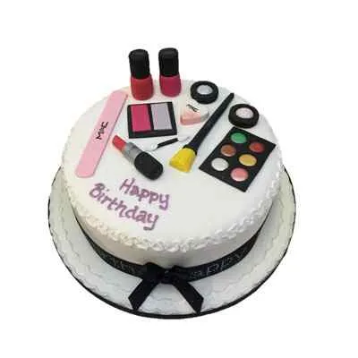 Birthday Makeup Cake