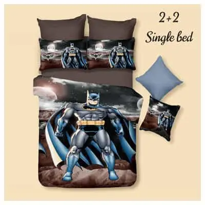 Batmen Printed Bedsheet