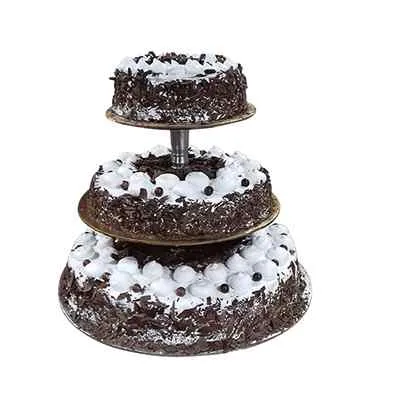 Black Forest 3 Layer Cake - rajdhani Bakers
