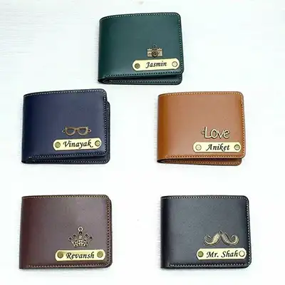 Personalized Wallets with Name 