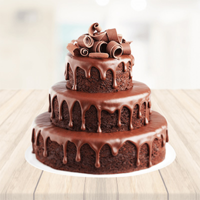 Chocolate Cake 3 Tier