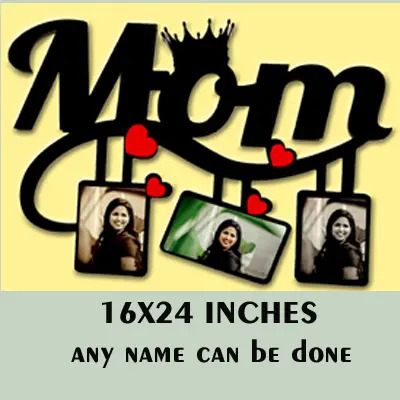 MDF Wooden Personalized Gift for Mom