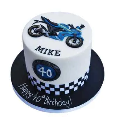 Very Special Motorcycle Cake