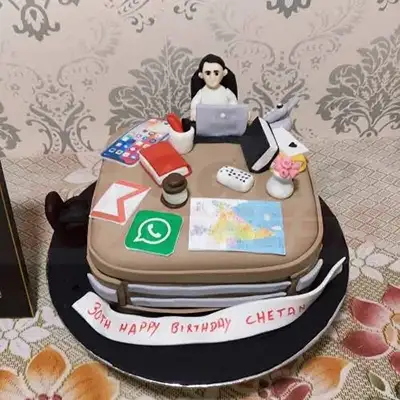 Business Man Cake