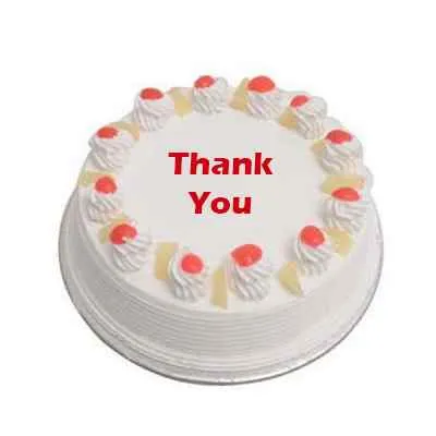 Thank You Vanilla Cake