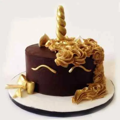 Chocolate Unicorn Cake