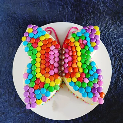 Butterfly Gems Cake