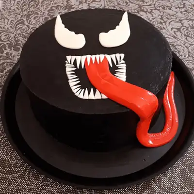 Venom Design Cake