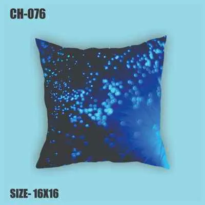 Blue Customised Cushion
